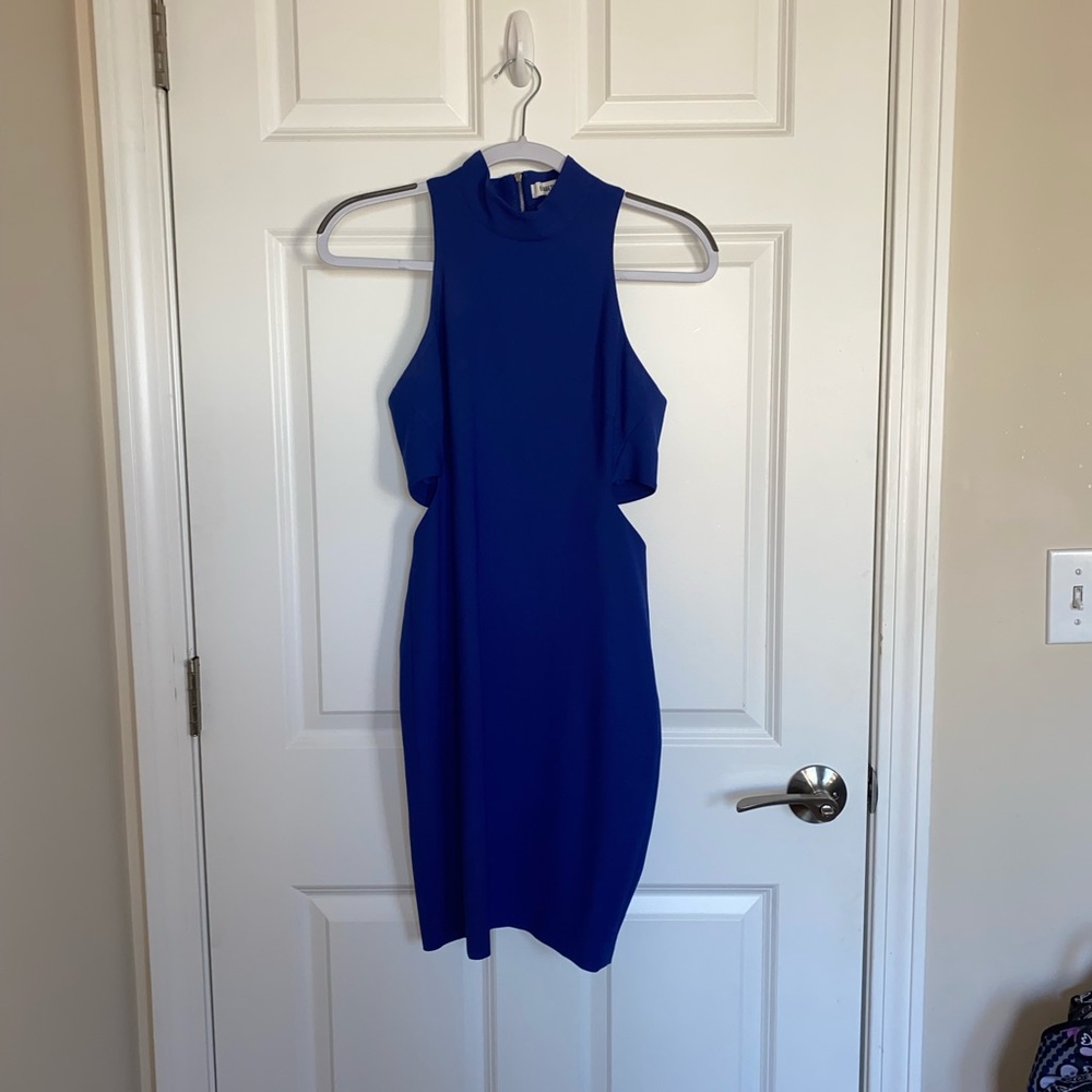 Elizabeth and James blue cut out dress